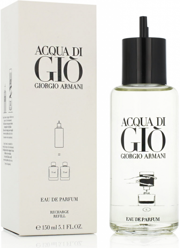 Giorgio Armani Acqua Di Giò parfumovaná voda pánska 150 ml náhradní náplň