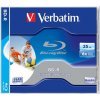 VERBATIM BD-R Blu-Ray disk potlačiteľný 25GB 1 ks klasický obal VERBATIM BD-R Blu-Ray disk potlačiteľný 25GB 1 ks klasický obal
