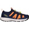 Detská turistická obuv Keen, MOTOZOA SNEAKER YOUTH Modrá,Oranžová,Čierna,Biela, 38 EU Detská turistická obuv Keen, MOTOZOA SNEAKER YOUTH Modrá,Oranžová,Čierna,Biela, 38 EU