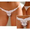 Wanita Adriana tanga kalhotky bílé Wanita Adriana tanga kalhotky bílé