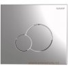 Splachovacie tlačidlo na WC Cersanit Base Circle strieborné K97-494 Splachovacie tlačidlo na WC Cersanit Base Circle strieborné K97-494