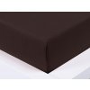 XPOSE® Jersey plachta Exclusive - tmavo hnedá 120x200 cm, Jersey XPOSE® Jersey plachta Exclusive - tmavo hnedá 120x200 cm, Jersey