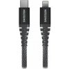 Swissten datový kabel ARAMID REINFORCED - USB-C / lightning 1,5 m antracit 71544010 Swissten datový kabel ARAMID REINFORCED - USB-C / lightning 1,5 m antracit 71544010