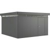 BIOHORT Zahradní domek CasaNova 4300/4300/2500 mm, pravé dveře, tmavě šedá metalická BIOHORT Zahradní domek CasaNova 4300/4300/2500 mm, pravé dveře, tmavě šedá metalická
