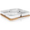 Banquet Sada misiek Brillante Bamboo 24,5x24,5x4,5 cm 6ks Banquet Sada misiek Brillante Bamboo 24,5x24,5x4,5 cm 6ks
