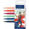 Faber-Castell 267196 Pitt Artist Pen Comic 6 ks mix farieb