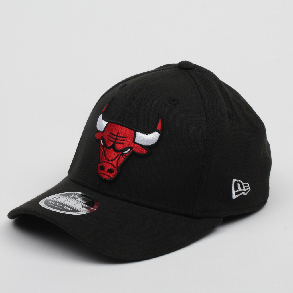 New Era 5Fifty NBA Stretch Chicago Bulls Cap Black/ Red
