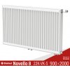 Panelový radiátor Stelrad NOVELLO 8, 22VK+K+S 900x2000 Panelový radiátor Stelrad NOVELLO 8, 22VK+K+S 900x2000