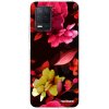 Picasee silikónový prehľadný obal pre Realme 8 5G - Dark Peonny Picasee silikónový prehľadný obal pre Realme 8 5G - Dark Peonny