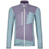 Mikina Ortovox Fleece Grid Jacket W Glacier Grey M Mikina Ortovox Fleece Grid Jacket W Glacier Grey M