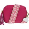 NovaKabelka.sk Bala Fuxia s prídavným popruhom VI kožená talianska crossbody kabelka ružová NovaKabelka.sk Bala Fuxia s prídavným popruhom VI kožená talianska crossbody kabelka ružová