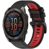 VSETKONAMOBIL 87881 SPORTY Vymeniteľný silikónový remienok Garmin Fenix 8 47mm čierny-červený VSETKONAMOBIL 87881 SPORTY Vymeniteľný silikónový remienok Garmin Fenix 8 47mm čierny-červený
