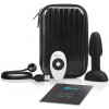 b-Vibe Rimming - análny vibrátor s rotujúcimi guličkami - čierny b-Vibe Rimming - análny vibrátor s rotujúcimi guličkami - čierny
