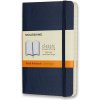 Moleskine Zápisník mäkké dosky A6 linajkový modrý Moleskine Zápisník mäkké dosky A6 linajkový modrý
