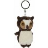 Plyšová sova klíčenka 8 cm - plyšové hračky Plyšová sova klíčenka 8 cm - plyšové hračky