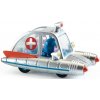 Autíčko Djeco Crazy Motors - Space ambulance uni Autíčko Djeco Crazy Motors - Space ambulance uni