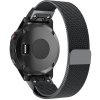 eses Milánsky ťah pre Garmin - Čierny, QuickFit 20 mm eses Milánsky ťah pre Garmin - Čierny, QuickFit 20 mm