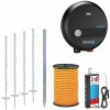 Set elektrického ohradníku pro koně, poníky, psy, zajíce - síťový zdroj - páska 250 m Set elektrického ohradníku pro koně, poníky, psy, zajíce - síťový zdroj - páska 250 m