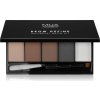 MUA Makeup Academy Brow Define paletka púdrových tieňov na obočie s aplikátorom 1 ks