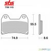 Sbs Brzdové platničky 706HS CF Moto BMW Husqvarna KTM Moto Guzzi