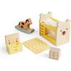 Bigjigs Toys Dřevěný nábytek do domečku pro panenky Dětský pokoj Bigjigs Toys Dřevěný nábytek do domečku pro panenky Dětský pokoj