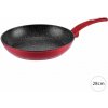 Perfect Home Panvica 28cm na indukciu nepriľnavá, granit Metal Red, 10405