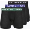 Pánske boxerky Nike Dri-FIT Ultra Comfort 3 pary black evrgreen aura/deep night/black waistband Pánske boxerky Nike Dri-FIT Ultra Comfort 3 pary black evrgreen aura/deep night/black waistband