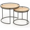 Halmar Sada okrúhlych ratanových stolov Manado Halmar Sada okrúhlych ratanových stolov Manado