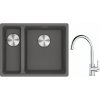 Súprava granitový drez Franke Maris 125.0687.270, kuchynská batéria Franke Lina 115.0693.228 Súprava granitový drez Franke Maris 125.0687.270, kuchynská batéria Franke Lina 115.0693.228