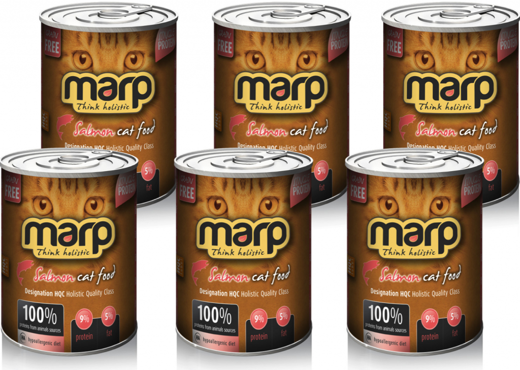 Marp Pure Salmon Cat 6 x 370 g