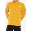 Flísová mikina The North Face 100 Glacier 1/4 Zip - turmeric Flísová mikina The North Face 100 Glacier 1/4 Zip - turmeric