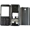 Nokia 230 čierny predný panel lcd rám, krytový prvok Nokia 230 čierny predný panel lcd rám, krytový prvok