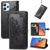 Peňaženkové kožené puzdro Mandala na Xiaomi Redmi 12 - Čierna Peňaženkové kožené puzdro Mandala na Xiaomi Redmi 12 - Čierna