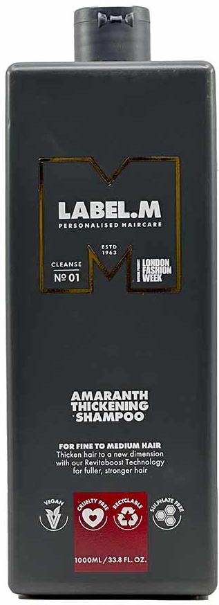 label.m Amaranth Thickening Shampoo 1000 ml