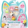 SQUISH A LONGS SADA 8 figúrok a 3 doplnky SQUISH A LONGS SADA 8 figúrok a 3 doplnky