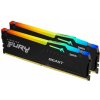 Kingston FURY Beast Black RGB EXPO, 2x16GB, 6400 MHz, DDR5 KF564C32BBEAK2-32 Kingston FURY Beast Black RGB EXPO, 2x16GB, 6400 MHz, DDR5 KF564C32BBEAK2-32