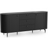 Wilsondo Komoda Zante 2D3S - čierna Wilsondo Komoda Zante 2D3S - čierna