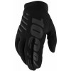 Cyklistické rukavice 100% BRISKER Black / černé 2XL Cyklistické rukavice 100% BRISKER Black / černé 2XL