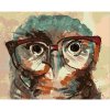 Diamondi Diamantové maľovanie - SOVA S OKULIARMI Rámovanie: bez rámu a bez vypnutia plátna, Rozmer: 40x50 cm Diamondi Diamantové maľovanie - SOVA S OKULIARMI Rámovanie: bez rámu a bez vypnutia plátna, Rozmer: 40x50 cm