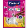 Vitakraft Cat Stick pochúťka kura tráva 3× 6 g