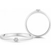 Sofia diamonds zlatý zásnubný prsteň s diamantom H I1 UDRG47225W H I1