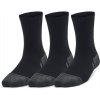 Under Armour Performance Tech 3PK čierna tmavo sivá