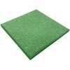 SK Neprofilovaná gumená dlažba Universal 500x500x23mm zelená m² SK Neprofilovaná gumená dlažba Universal 500x500x23mm zelená m²