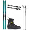 FISCHER Bežecké lyže TRAVERSE 78 Crown Skin - backcountry + viazanie NNN + topánky + palice