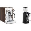 Biepi Sara PID, white/wood + Rocket Espresso SUPER FAUSTO, black Biepi Sara PID, white/wood + Rocket Espresso SUPER FAUSTO, black