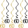 Závesné narodeninové špirály 60. narodeniny Závesné narodeninové špirály 60. narodeniny