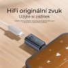 AppleMix Redukcia / adaptér - Lightning samica na USB-C samec - Hi-Fi audio konektor - biely AppleMix Redukcia / adaptér - Lightning samica na USB-C samec - Hi-Fi audio konektor - biely