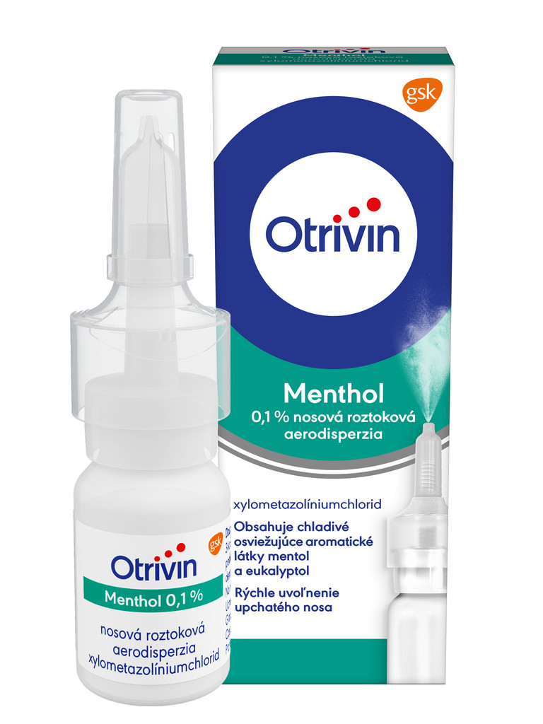 Otrivin Menthol 0,1% aer.nao.1 x 10 ml