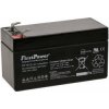 FirstPower Olovený akumulátor FP1212 1,2Ah 12V VdS - 1200mAh Lead-Acid - originálny FirstPower Olovený akumulátor FP1212 1,2Ah 12V VdS - 1200mAh Lead-Acid - originálny