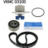 SKF Vodné čerpadlo + sada ozubeného remeňa VKMC03100 SKF Vodné čerpadlo + sada ozubeného remeňa VKMC03100